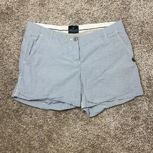 Maison Scott Blue and White Shorts NWOT